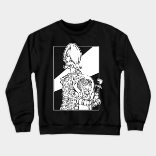 Mars attacks! - Minimalist design Crewneck Sweatshirt